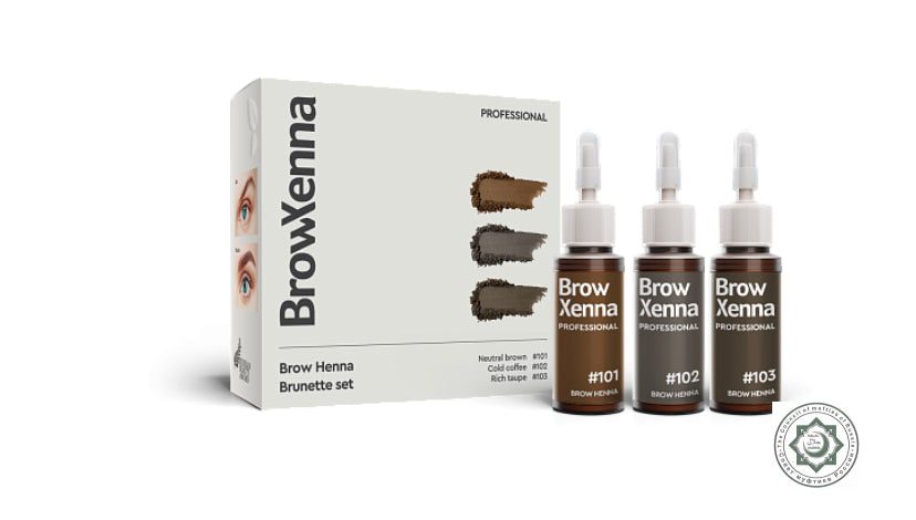 BrowXenna ® Set 3 tonos