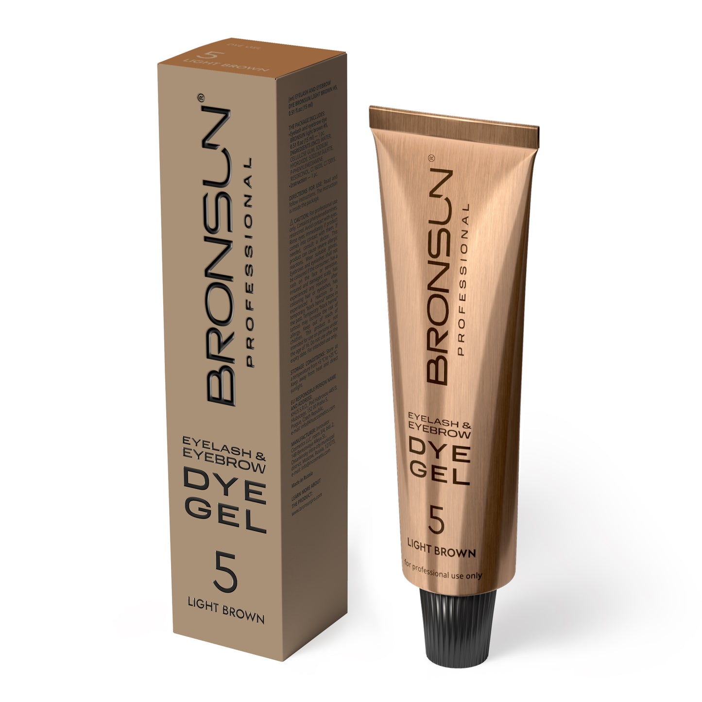 BRONSUN® tinte para cejas y pestañas efecto henna