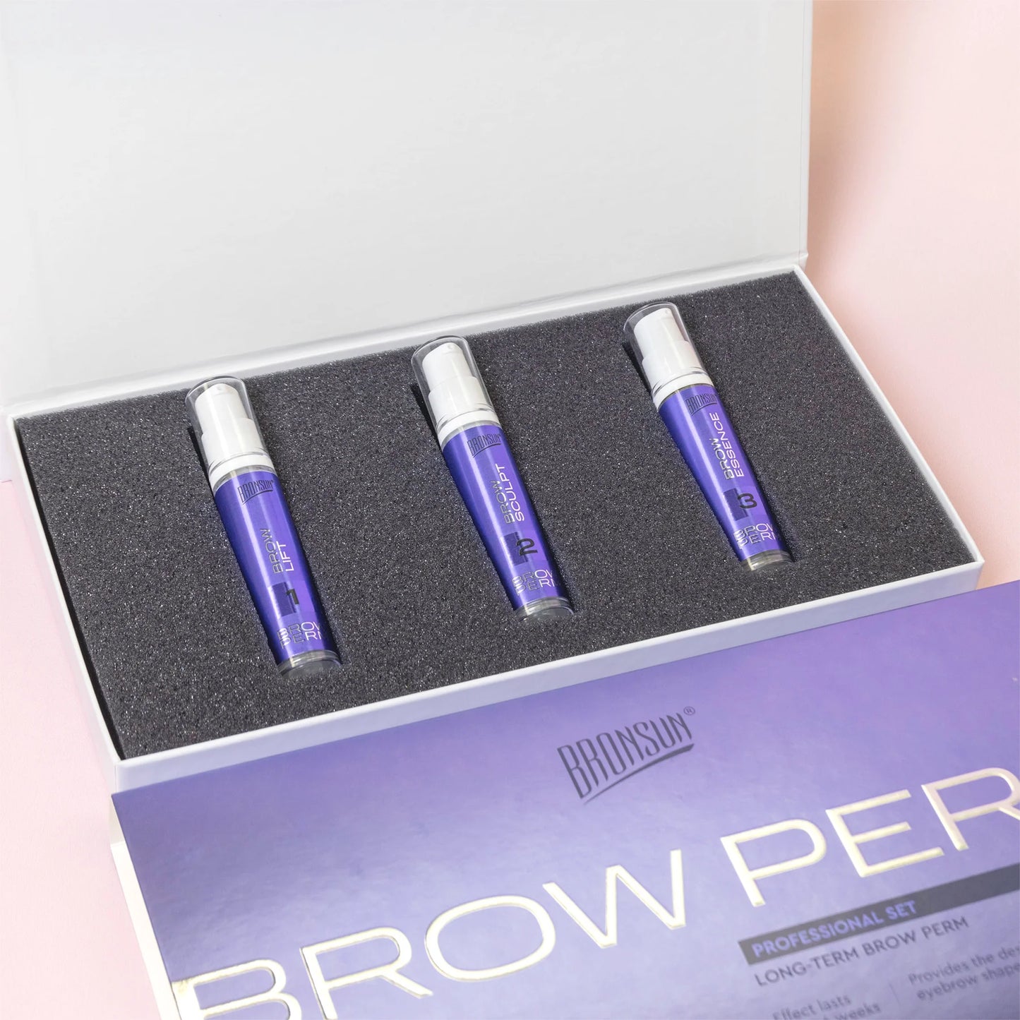 Bronsun Kit de laminado de cejas | Nueva Formula
