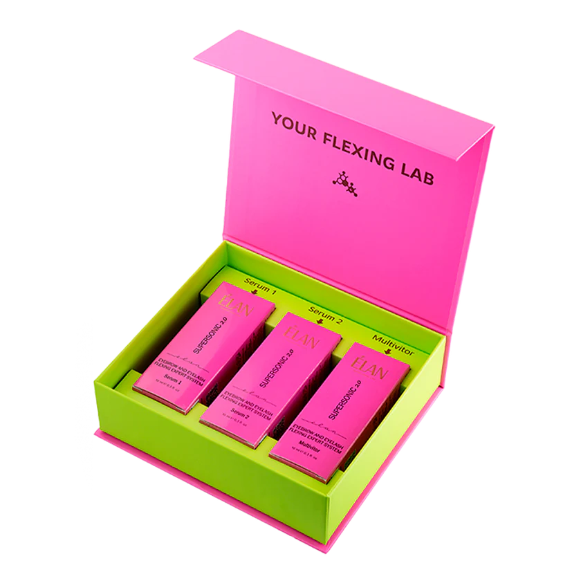 Professional Lash Lift Kit SUPERSONIC 2.0 PINK (3 Pasos)