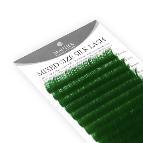 Mixed Silk Green Color (Verde)