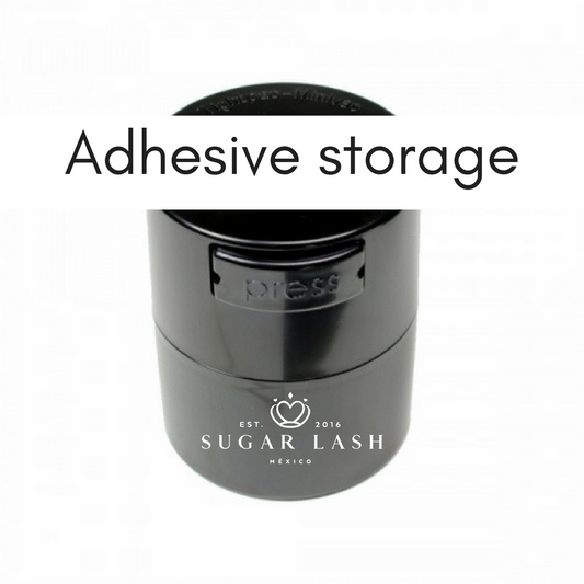 Adhesive storage