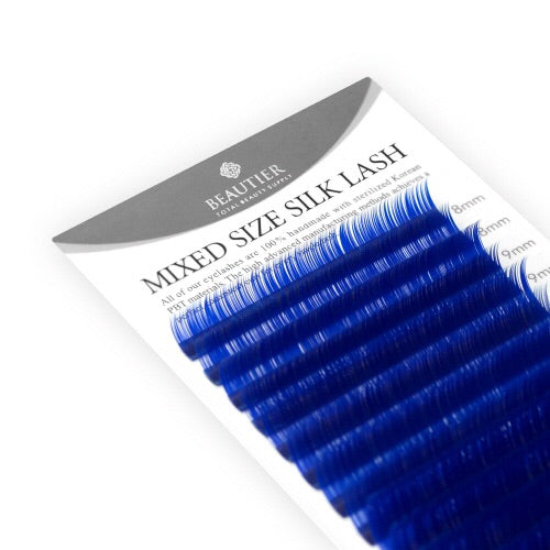 Mixed Size Silk Azul Color Lash