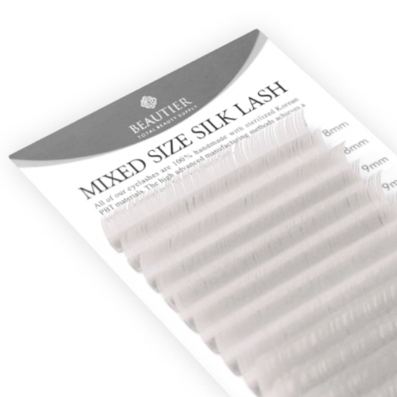 Mixed Size Silk Silver (color plateado)