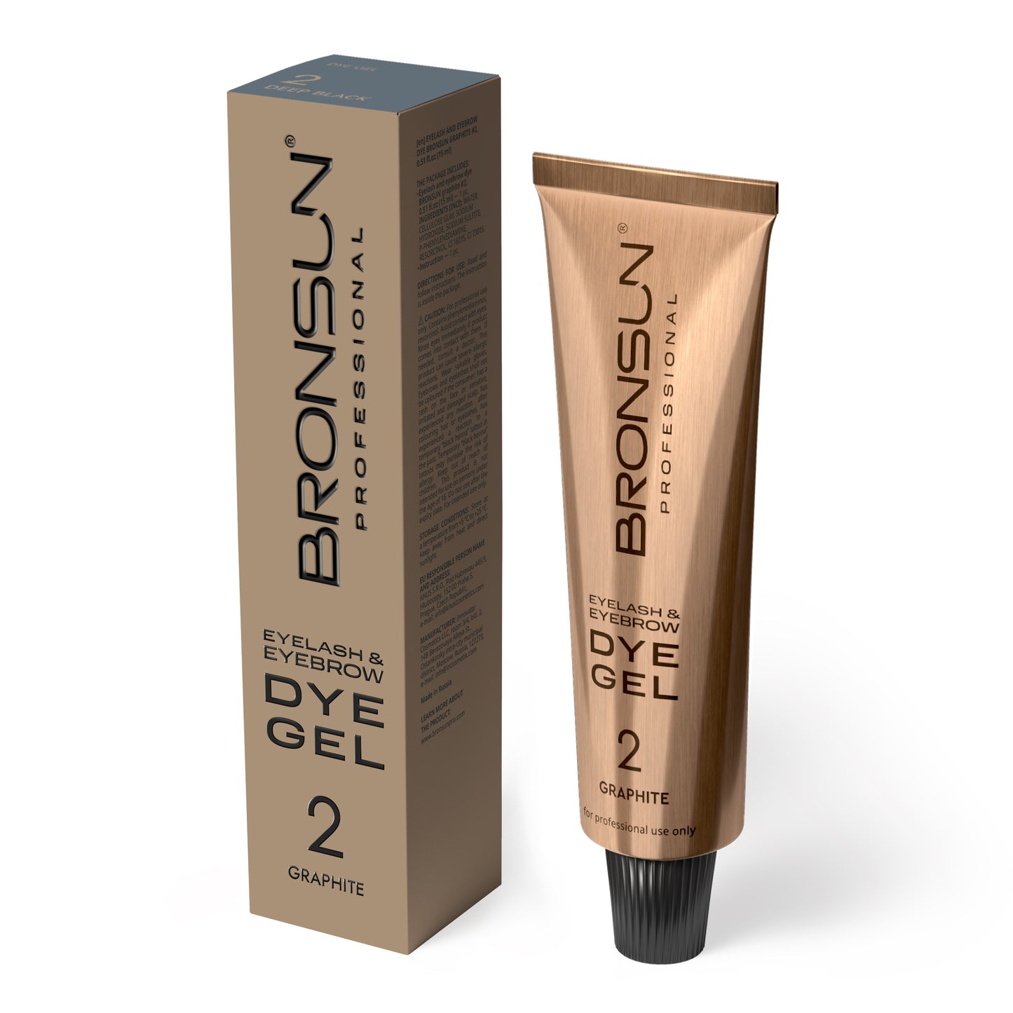 BRONSUN® tinte para cejas y pestañas efecto henna