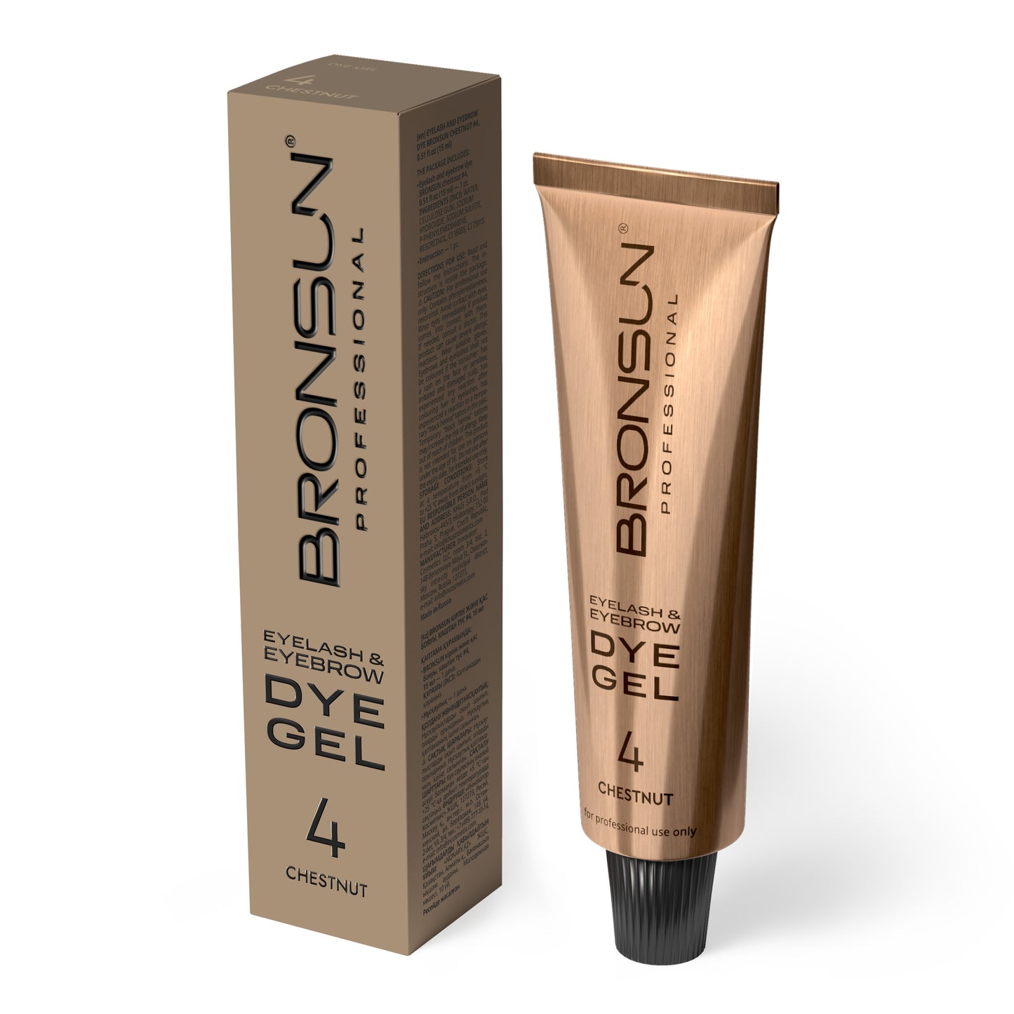 BRONSUN® tinte para cejas y pestañas efecto henna