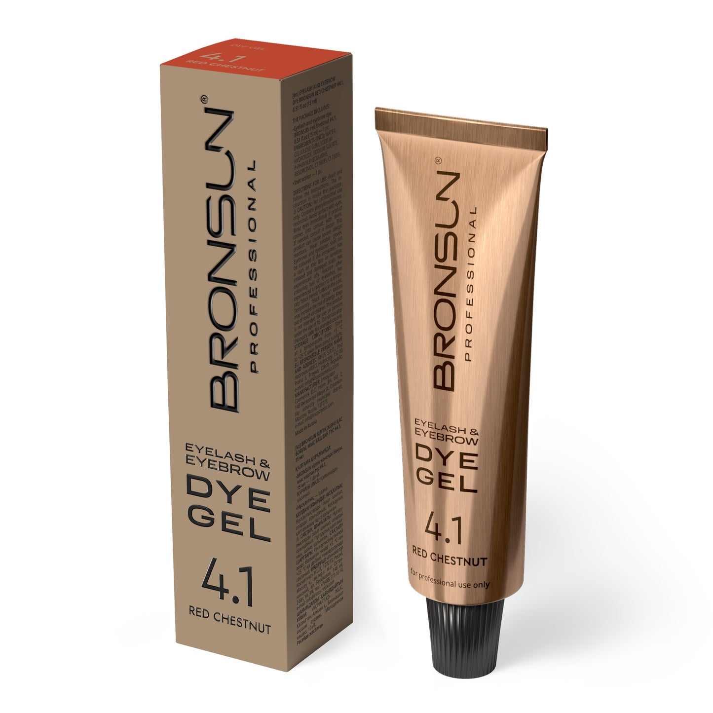 BRONSUN® tinte para cejas y pestañas efecto henna
