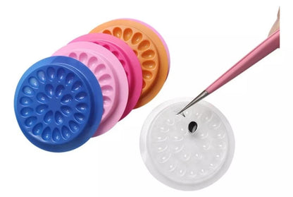 paleta de pegamento para pestañas