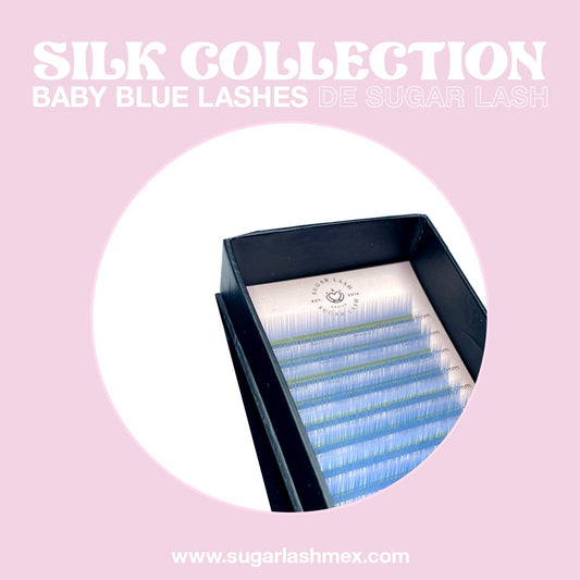 Sugar Lash Silk Color collection mix 'Azul claro'