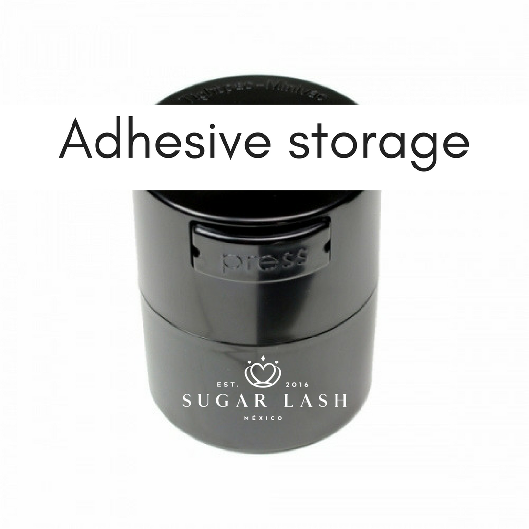 Adhesive storage
