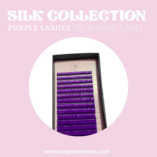Sugar Lash Silk Color Collection Mix Morada